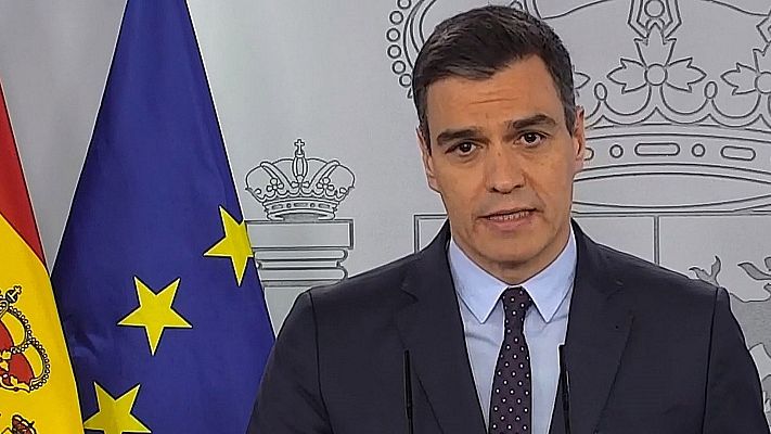 Especial Coronavirus - Comparecencia del presidente del gobierno, Pedro Sánchez