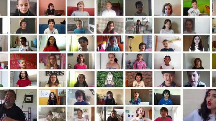 Telediario 1 - El Teatro Real abre sus puertas virtuales para disfrutar de la música