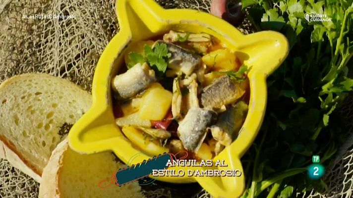 RTVE Cocina - Receta de Anguilas al estilo d'Ambrosio