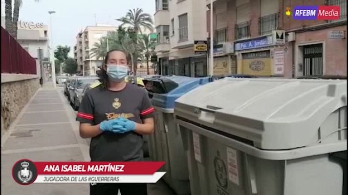 Balonmano - Ana Isabel Martínez apoya el proyecto Libera