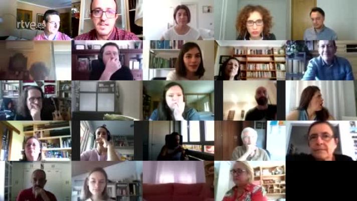 Orquesta y Coro de RTVE - Masterclass AulaOCRTVE Carmelo Cordon 8 mayo 2020