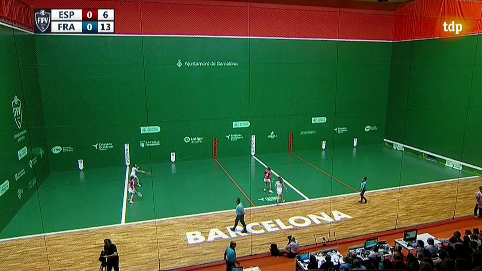 TDP en casa - Pelota Vasca - Campeonato del Mundo 2018 - Final femenina Frontenis: México-España - Ver ahora