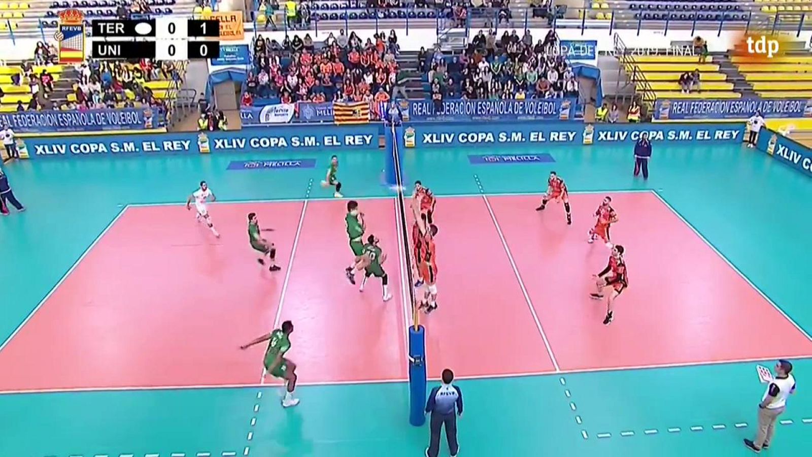 TDP en casa - Voleibol - Final de la Copa del rey 2019: Unicaja Almería ¿ CV Teruel - Ver ahora