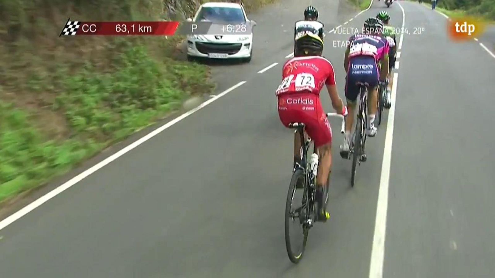 TDP en casa - Ciclismo - Vuelta a España 2014 - 20ª etapa: Ancares - Ver ahora