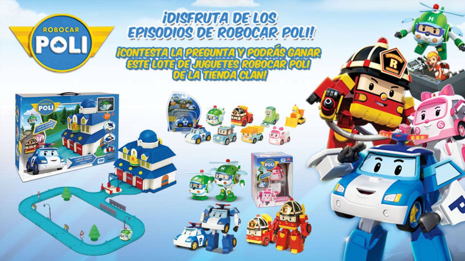 ¡Gana fantásticos premios con el quiz de Robocar Poli! - Robocar Poli | Ver
