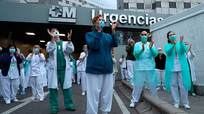 Telediario 1 - Ocho comunidades autónomas tienen menos de cinco contagios al día