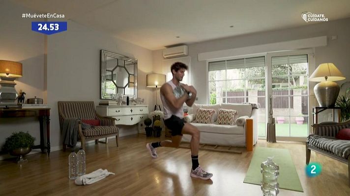 Muévete en casa - Circuito de cardio y fuerza 2