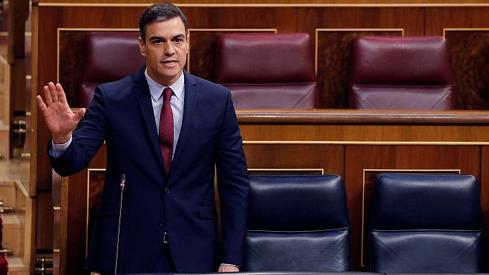 Especiales informativos - Sánchez aboga por un estado de alarma "distinto" e insiste: "Es una necesidad, no es un proyecto político"