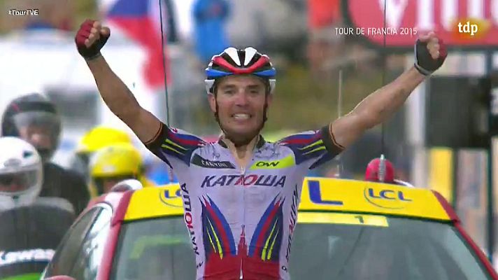 Los mejores momentos del deporte español - Tour de Francia 2015 - 12ª etapa: Plateau de Beille