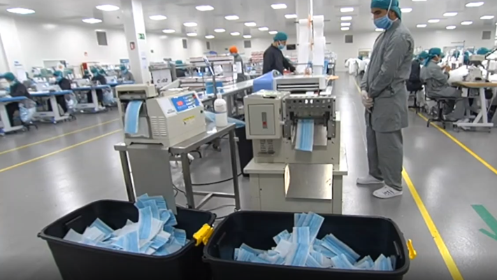 Telediario 1 - Marruecos podría comenzar a exportar mascarillas desechables