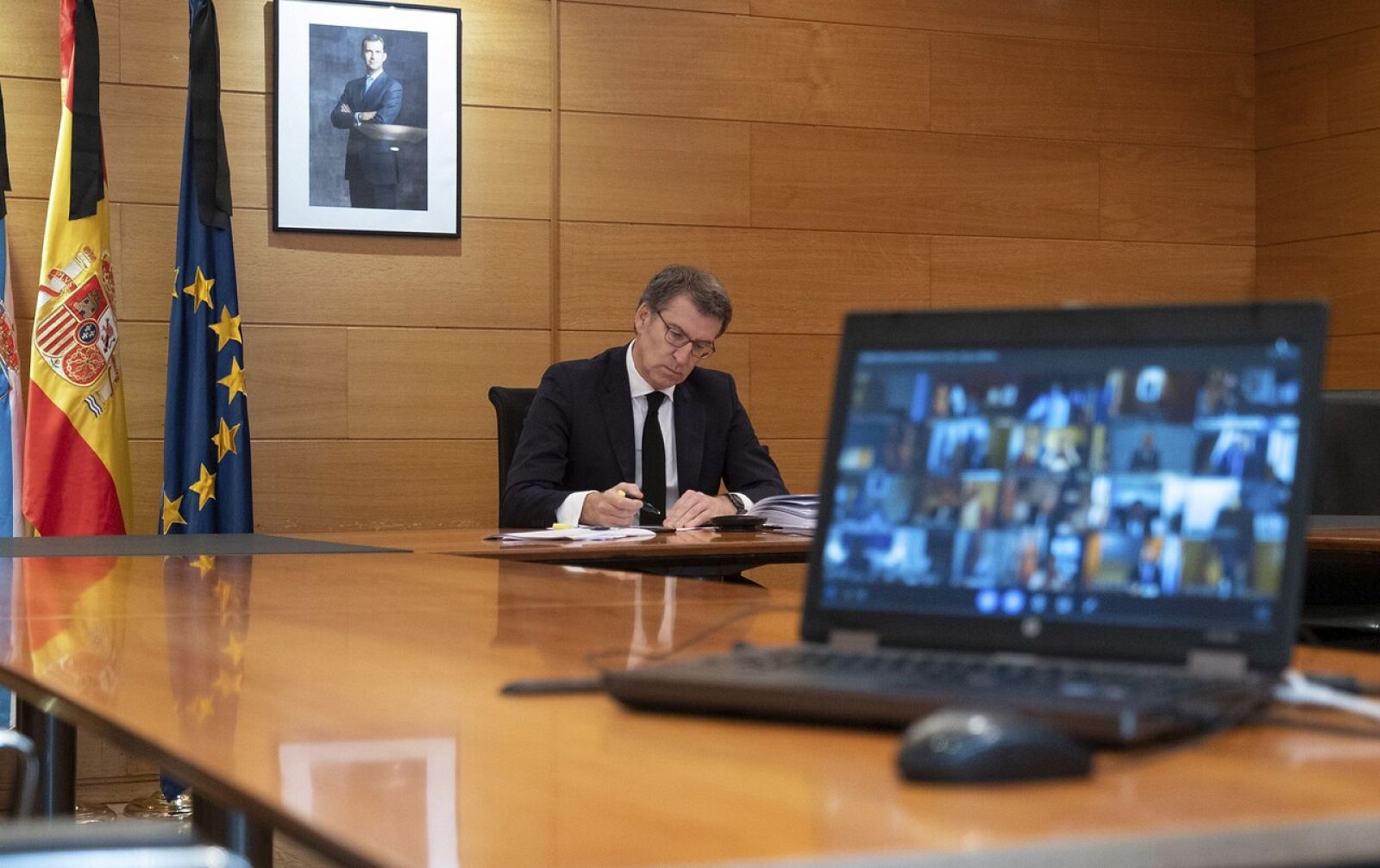 Feijóo apuesta por celebrar las elecciones gallegas en julio como las vascas -RTVE.es - Informativo 24h | Ver