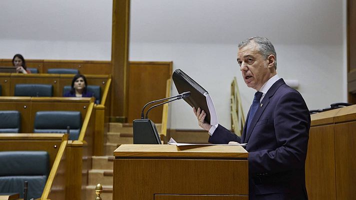 Telediario 1 - País Vasco y Galicia estudian celebrar en julio las elecciones suspendidas por el coronavirus