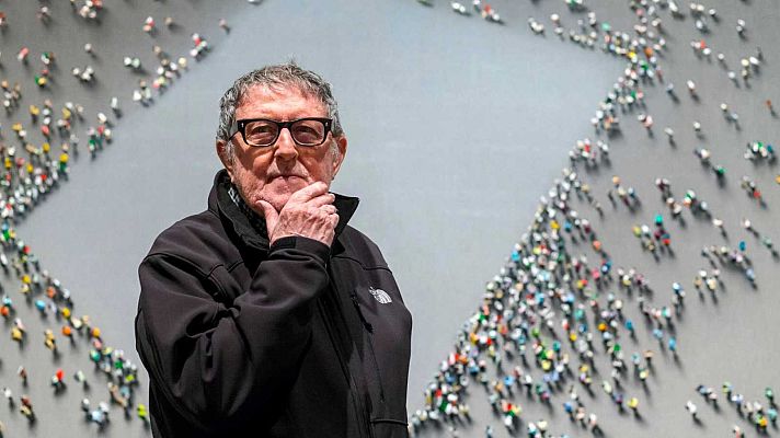 Telediario 1 - Muere el pintor Juan Genovés a los 89 años