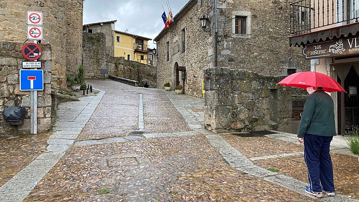 Telediario 1 - Desaparecen las franjas horarias para salir a la calle en poblaciones de hasta 10.000 habitantes
