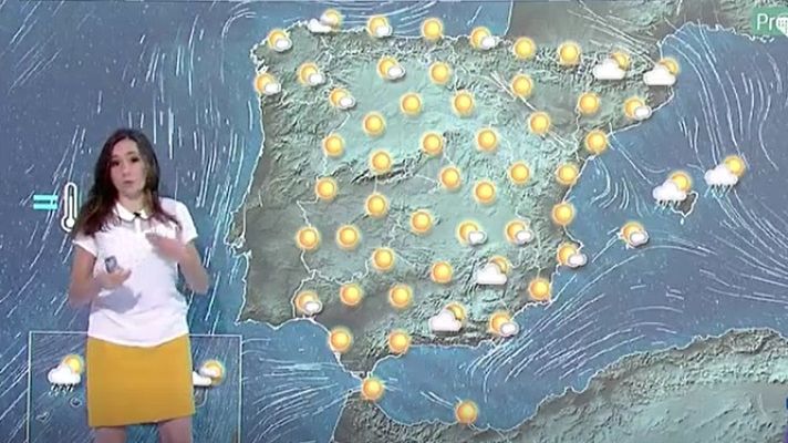 El tiempo - Las temperaturas suben y recuperan los valores normales de esta época del año