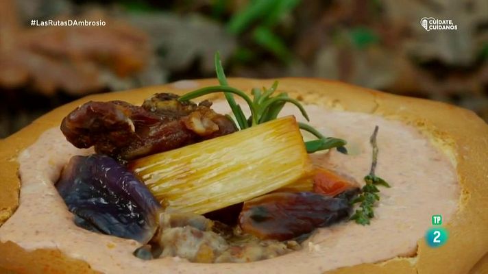 Las Rutas de... - Cabrito en conserva con hummus de Feijoas