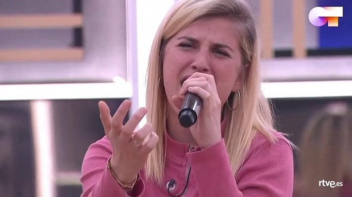 OT 2020 - Samantha canta "Sueños rotos" 1r pase de micros
