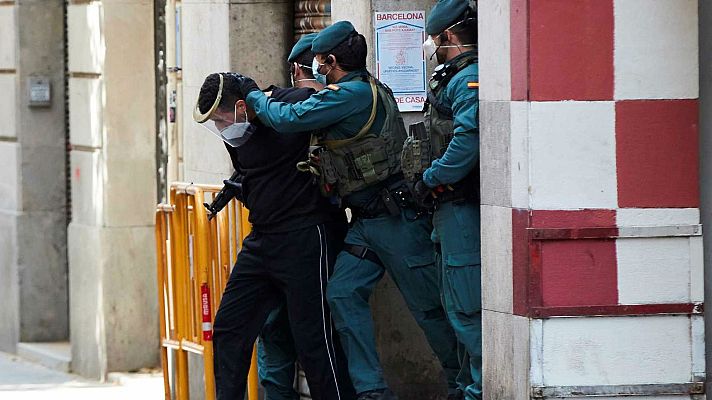 Telediario 1 - El yihadismo aprovecha el confinamiento para captar adeptos