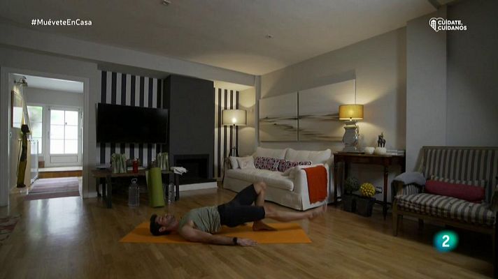 Muévete en casa - Bloque 2: Activando grupos musculares, como glúteos e isquio