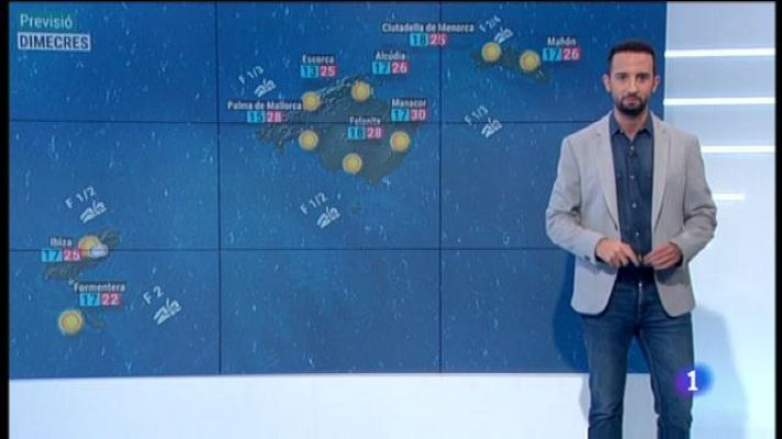 Informatiu Balear - El temps a les Illes Balears - 19/05/20