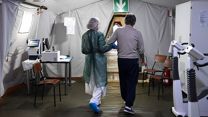 Telediario 1 - Los expertos de la UE estimaron "bajo" el riesgo del coronavirus pocos días antes del estallido de la pandemia