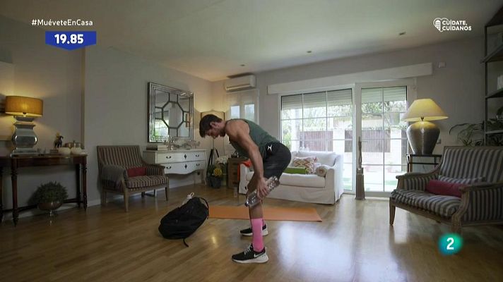 Muévete en casa - Hombro, brazos, abdomen y piernas