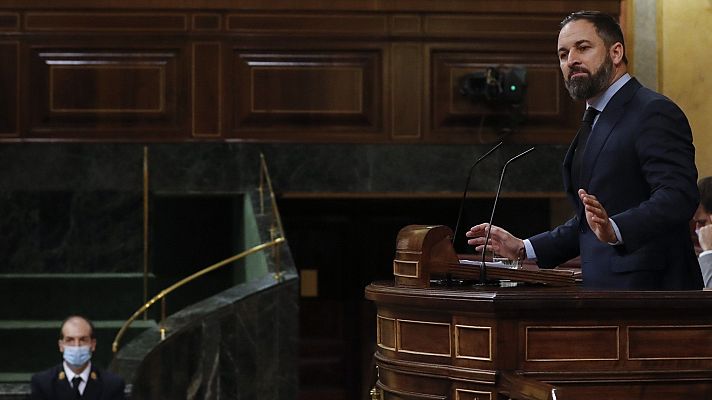 Especiales informativos - Abascal: "La revuelta de los balcones, de las cacerolas y de las mascarillas es imparable"