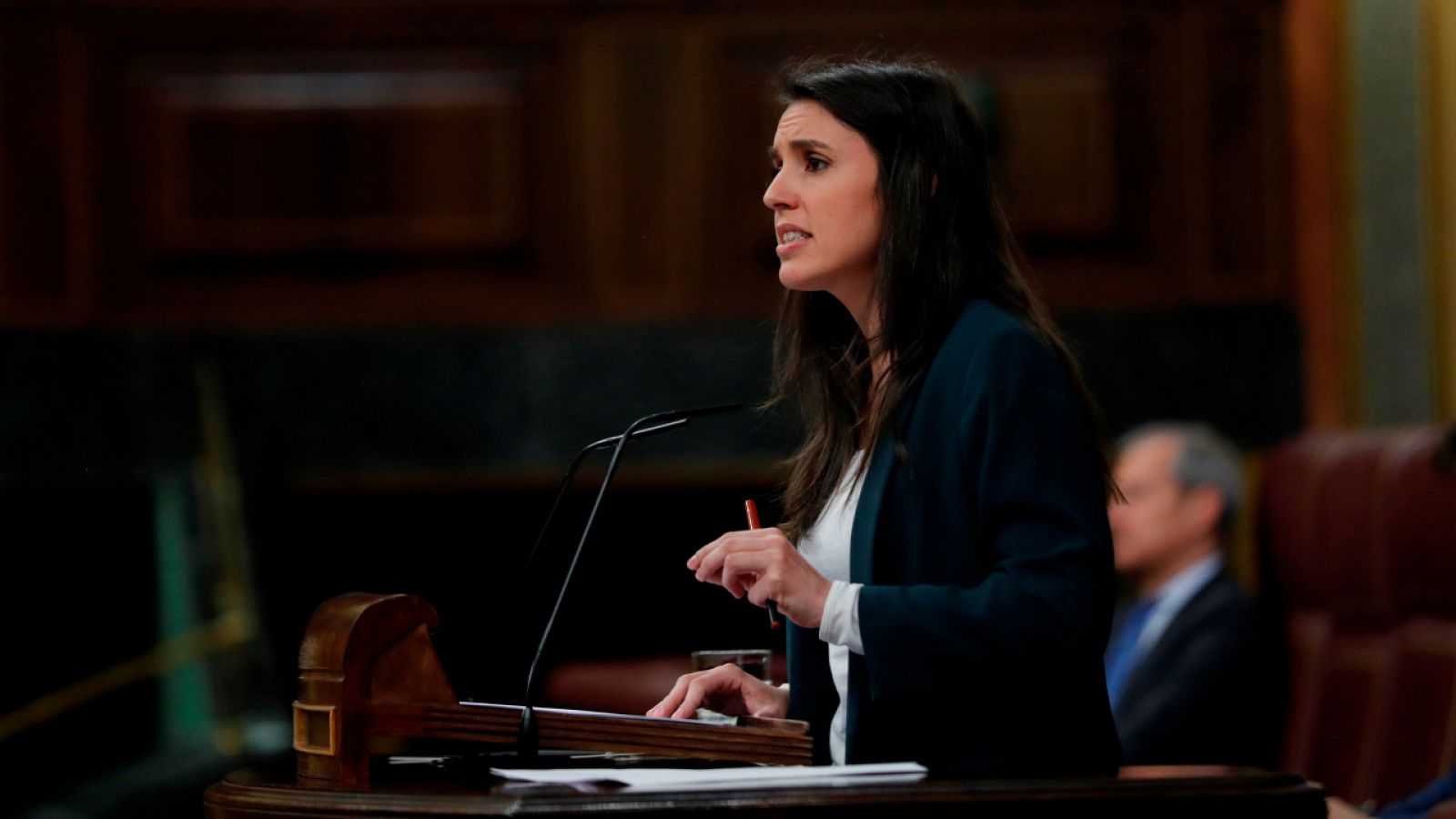 Irene Montero: ''Cuando una acepta ser ministra, se viene llorada de casa''