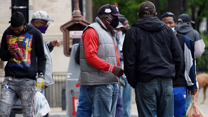 Telediario 1 - Estados Unidos recomienda cubrir el rostro