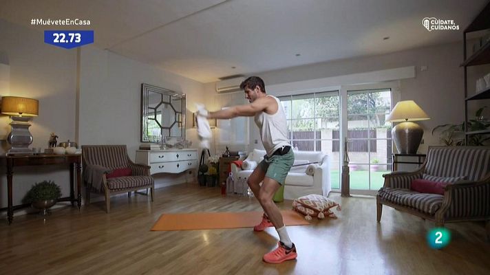 Muévete en casa - Circuito de cardio