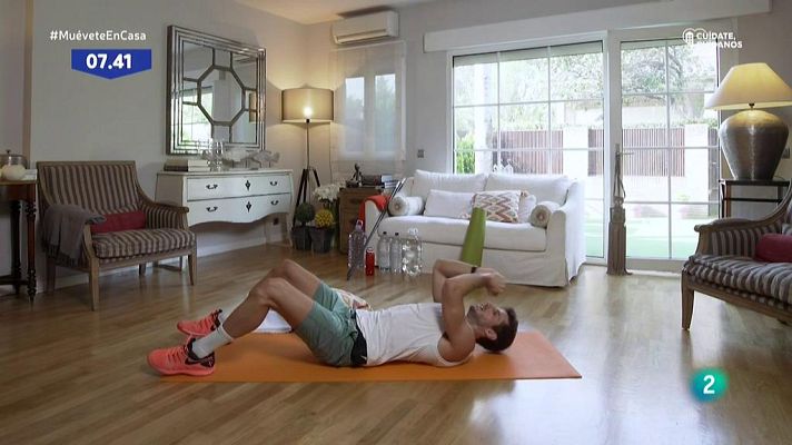 Muévete en casa - Circuito abdominal