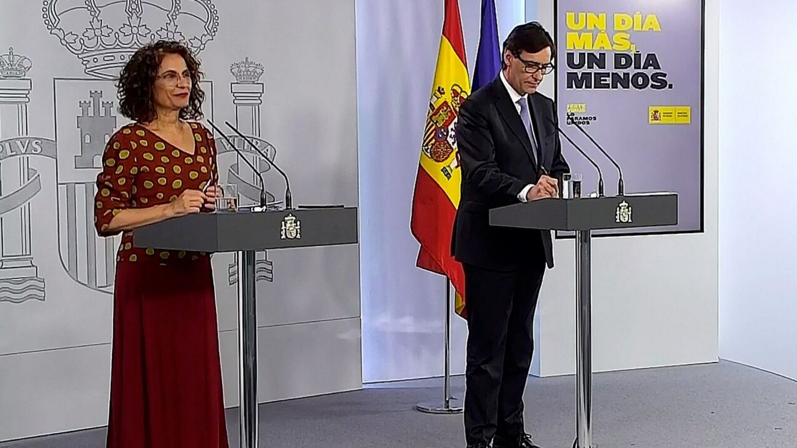 Especial informativo - Comparecencia de la ministra portavoz y del ministro de Sanidad - 22/05/20 - ver ahora