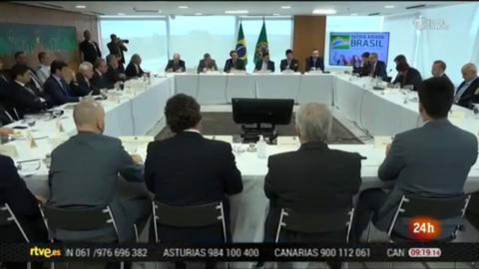 Un vídeo con insultos compromete al presidente de Brasil Jair Bolsonaro