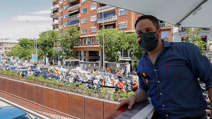 Especial Coronavirus - Abascal: "Que suenen vuestras cacerolas y ondeé nuestra bandera en cada ciudad y cada pueblo"