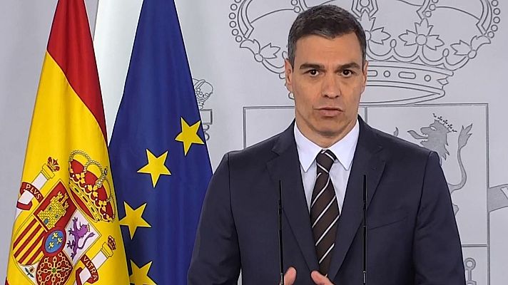 Telediario 1 - Sánchez anuncia que habrá temporada turística y la aprobación, la próxima semana, del ingreso mínimo vital