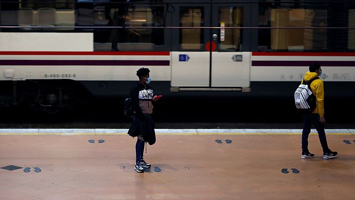 Telediario 1 - La gran mayoría de ciudadanos sí respetan las medidas sanitarias