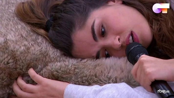 OT 2020 - Anajú canta "Nunca estoy" 1r pase de micros