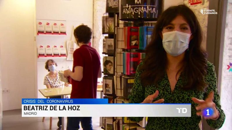 Primera firma de libros de la desescalada | Ver