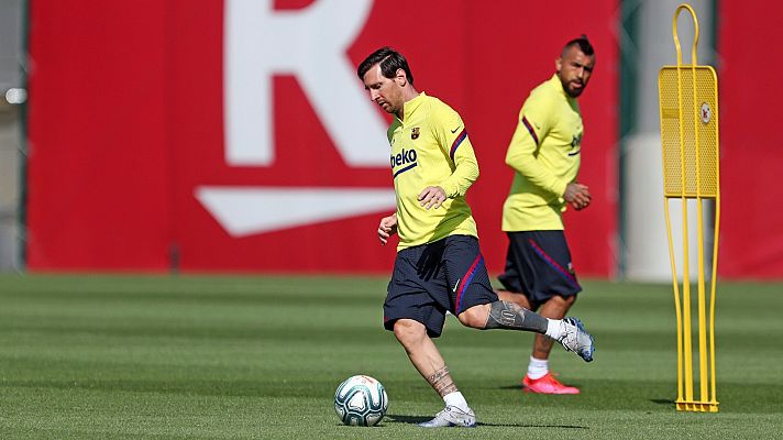 Telediario 1 - La Liga de fútbol volverá la semana del 8 de junio