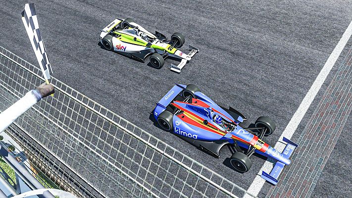 La tarde en 24h - Fernando Alonso gana las 500 millas de Indianápolis virtuales