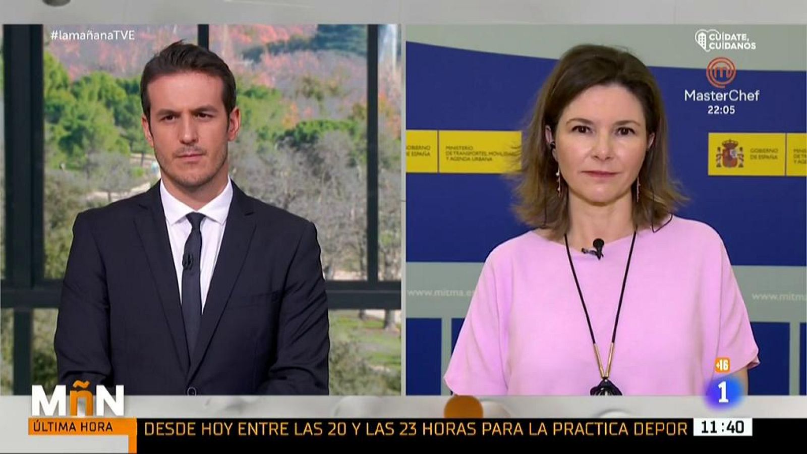 María José Rallo: ''En los aeropuertos se tomarán medidas de prevención''