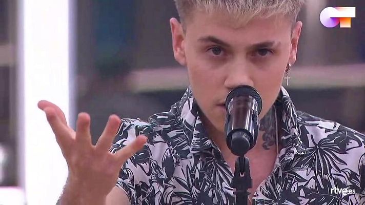 OT 2020 - Hugo canta "La leyenda del tiempo" 2o pase de micros
