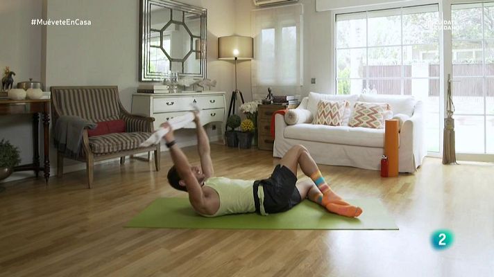Muévete en casa - Trabajo de abdomen con sit-ups y crunches