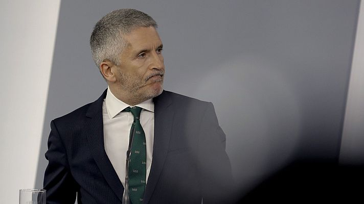 Telediario 1 - Marlaska desvincula el cese de Pérez de los Cobos del informe de la Guardia Civil sobre el 8M