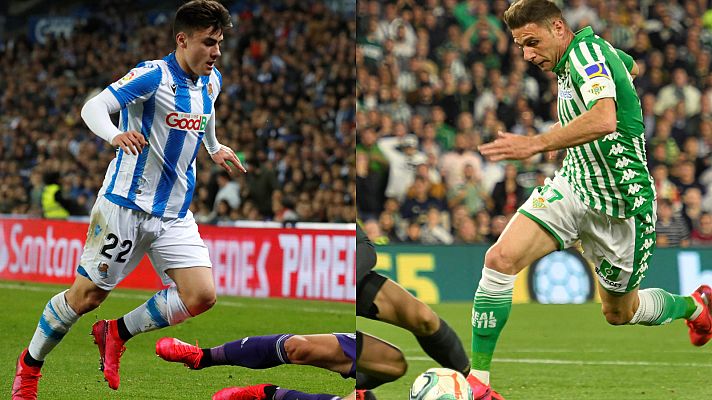 Telediario 1 - Joaquín y Barrenetxea: duelo generacional en la Liga