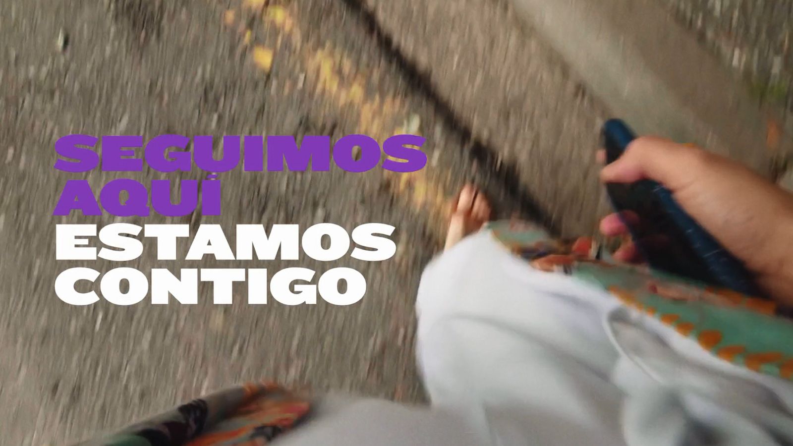 Seguimos aquí. Estamos contigo