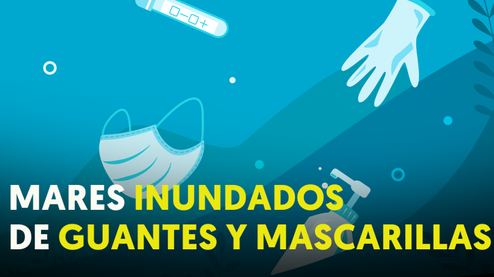 Modo Digital - Mascarillas y guantes ya contaminan los fondos marinos
