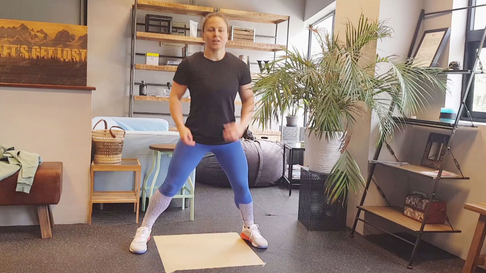 EDUCACIÓN FÍSICA - ¡Nos movemos! con Sara Alicia, crossfit - EduClan 9 a 10 años | Ver