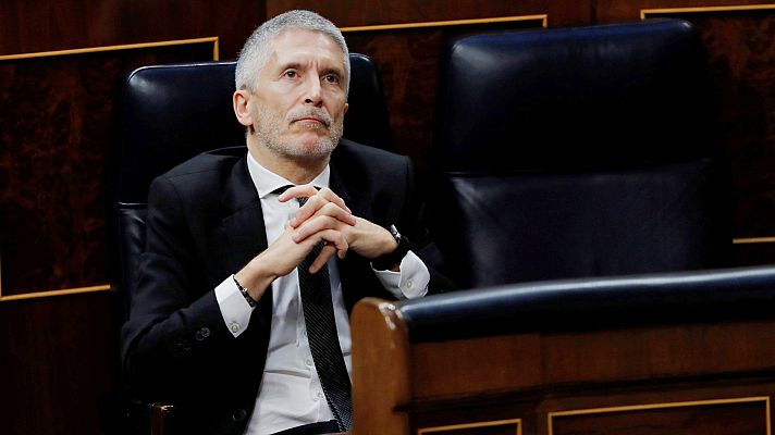 Telediario 1 - El PP acusa a Marlaska de acoso a la Guardia Civil y Vox pide su reprobación