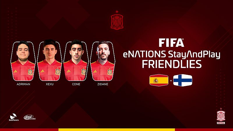 Amistosos FIFA 20 eNations: España-Finlandia | Ver